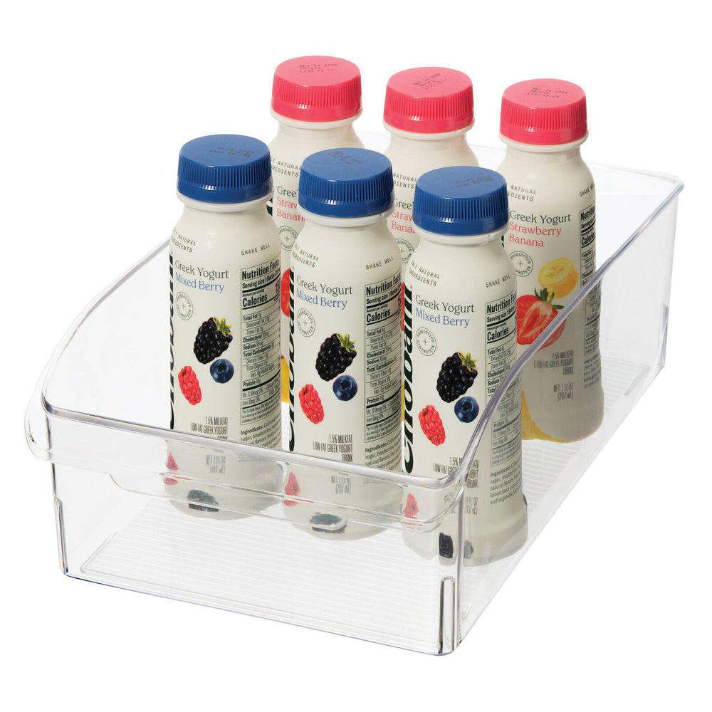 47263-oggi-36x20cm-fridge-pantry-storage-bin-w-finger-grip-handle-clear