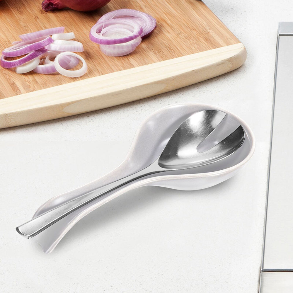 47300-oggi-21-5cm-ceramic-spoon-rest-w-long-handle-cooking-utensil-white