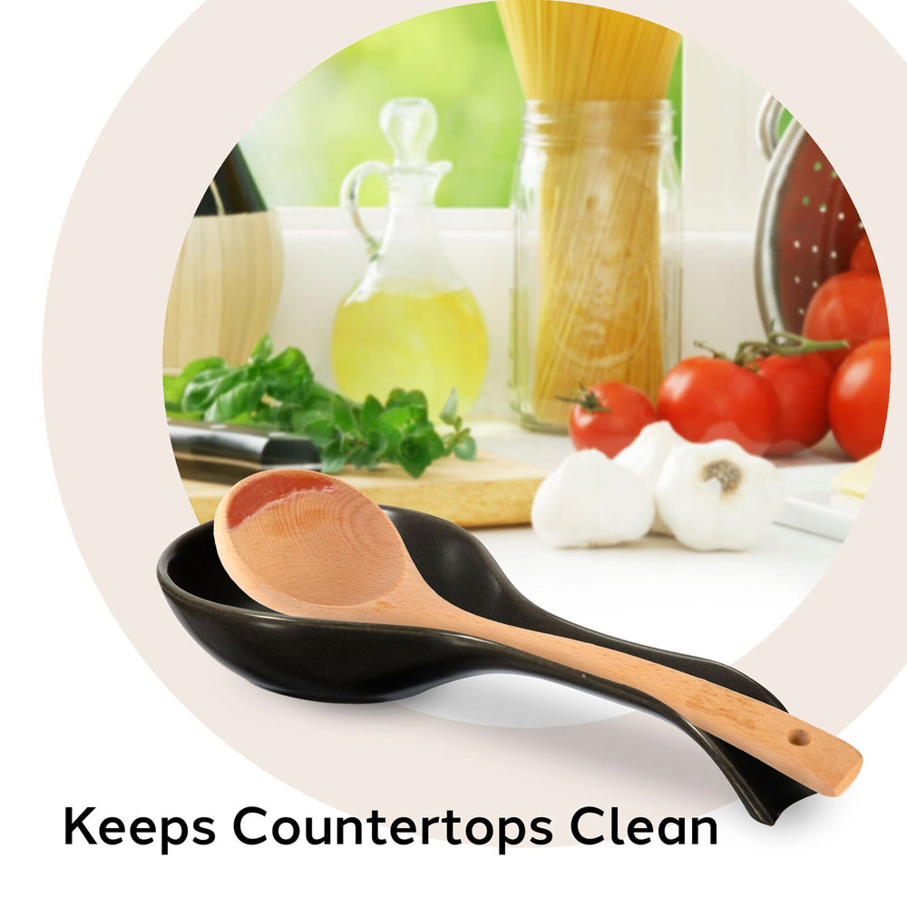 47301-oggi-21-5cm-ceramic-spoon-rest-w-long-handle-cooking-utensil-black