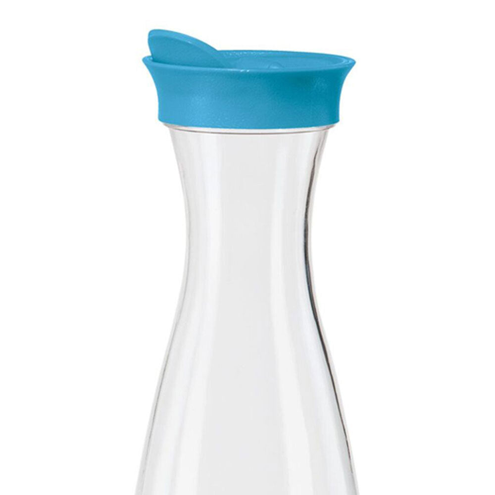 47402-oggi-1-6l-juice-carafe-plastic-pitcher-jug-flip-open-aqua-lid