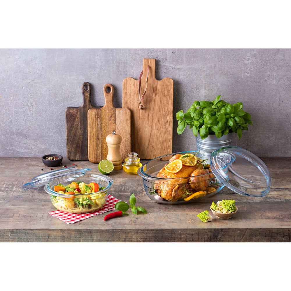 49014-o-cuisine-27cm-2-3l-round-glass-casserole-w-lid-oven-cookware-clear