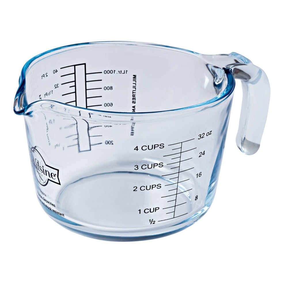 49041-cuisine-glass-1l-measuring-jug-cup-w-handle-clear
