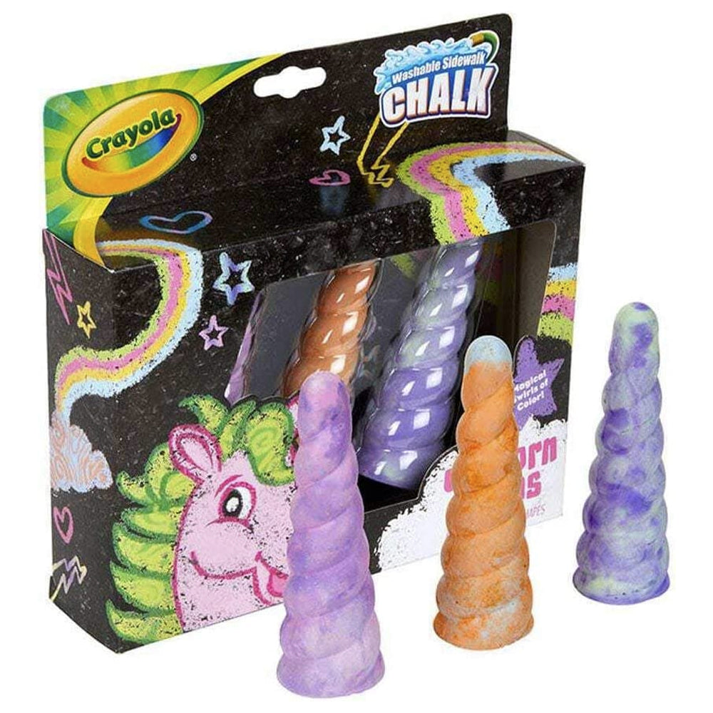 51-2050-3pc-crayola-kids-childrens-creative-unicorn-sidewalk-chalk-rainbow-asst-colors-36m