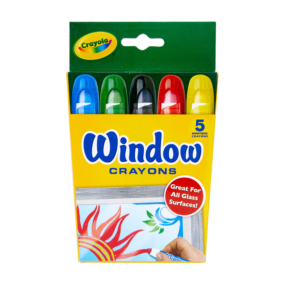 52-9765-5pc-crayola-kids-childrens-creative-washable-window-crayons