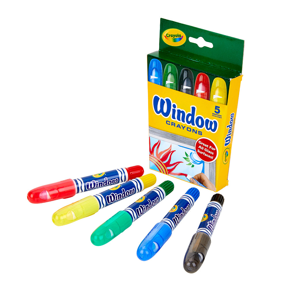 52-9765-5pc-crayola-kids-childrens-creative-washable-window-crayons