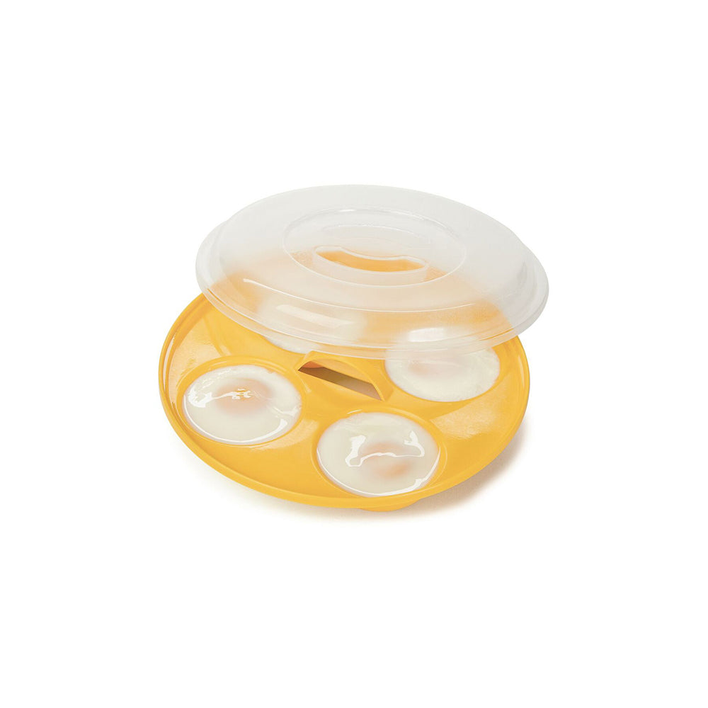55093-progressive-prep-solutions-microwave-4-egg-poacher-w-lid-yellow