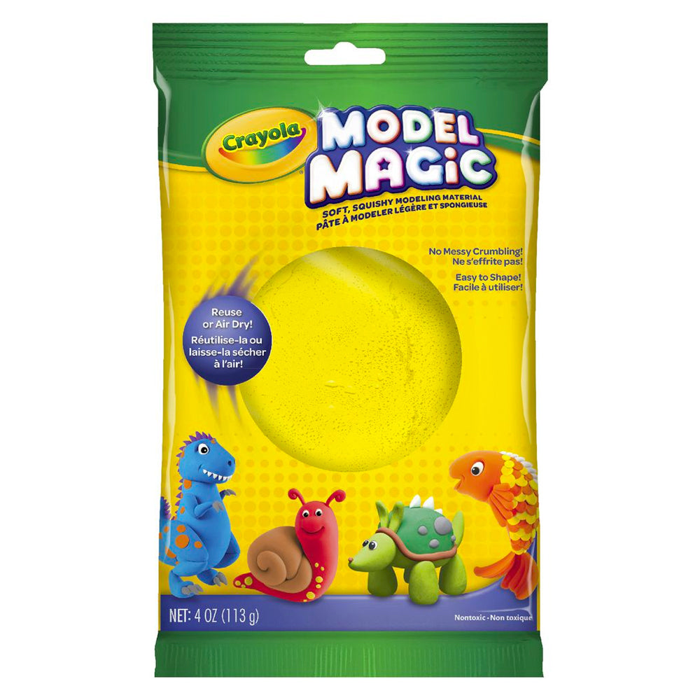 57-4434-crayola-kids-childrens-creative-model-magic-113gms-squishy-modeling-material-yellow-36m