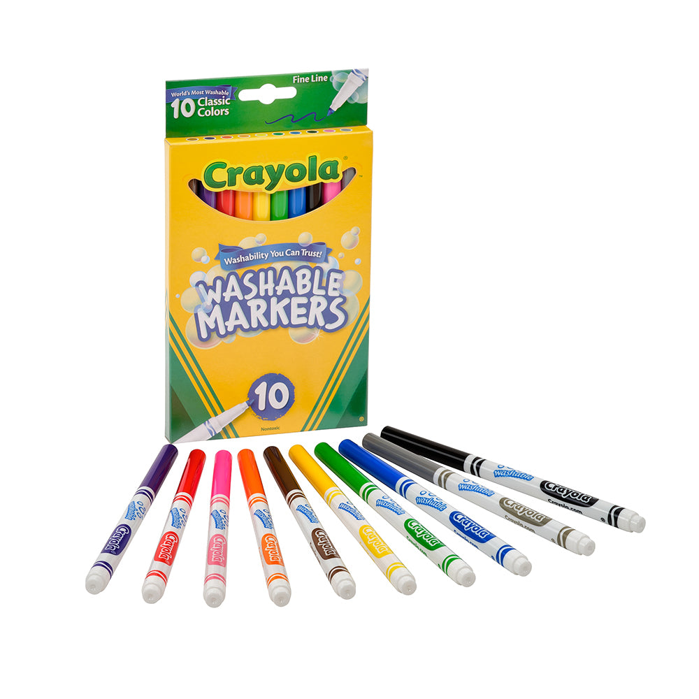 58-7870-10pc-crayola-kids-childrens-creative-washable-fineline-markers-36m