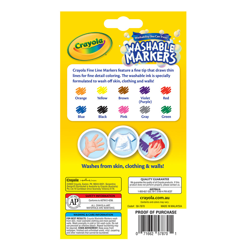 58-7870-10pc-crayola-kids-childrens-creative-washable-fineline-markers-36m