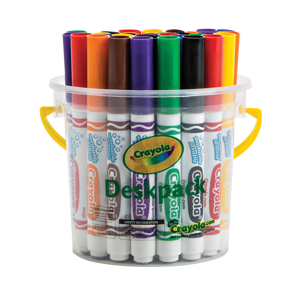 58-8032-32pc-crayola-kids-childrens-creative-classic-washable-marker-deskpack-36m