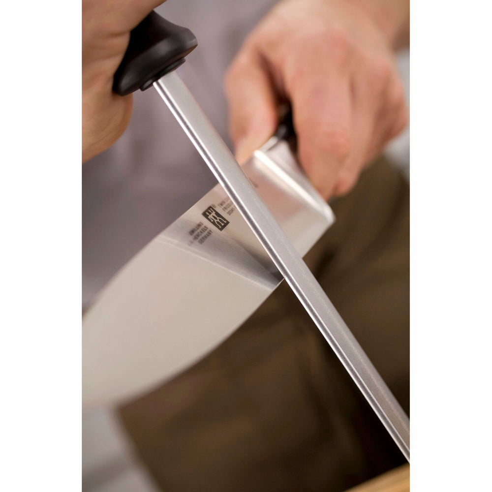 60480-zwilling-26cm-oval-diamond-coated-sharpening-steel-knife-sharpener-black