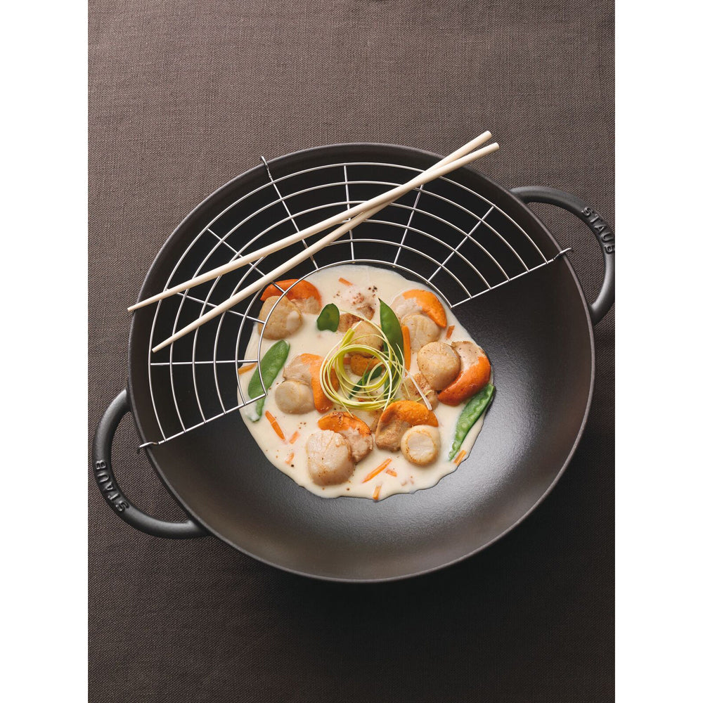 65050-staub-32cm-5-7l-stainless-steel-wok-kitchen-w-lid-black