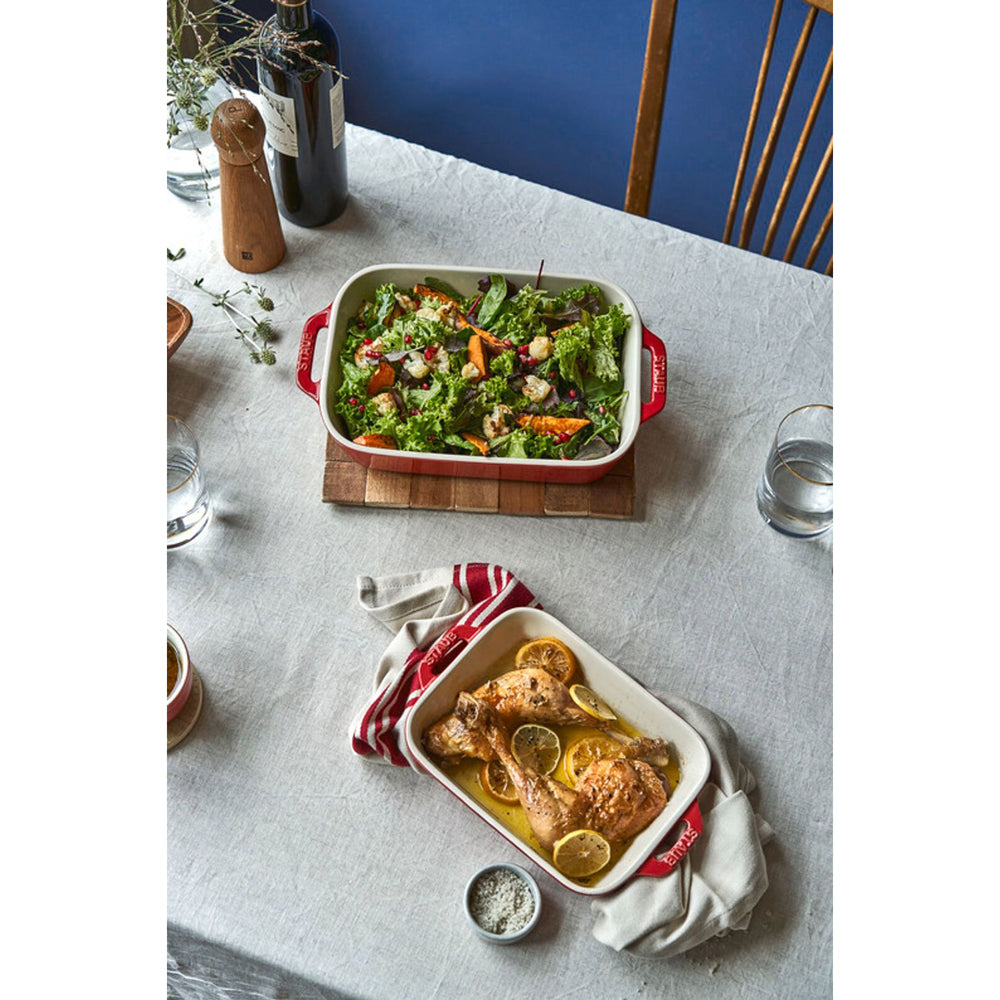 652053-staub-ceramic-27x20cm-gratin-dish-rectangular-oven-bakeware-cherry