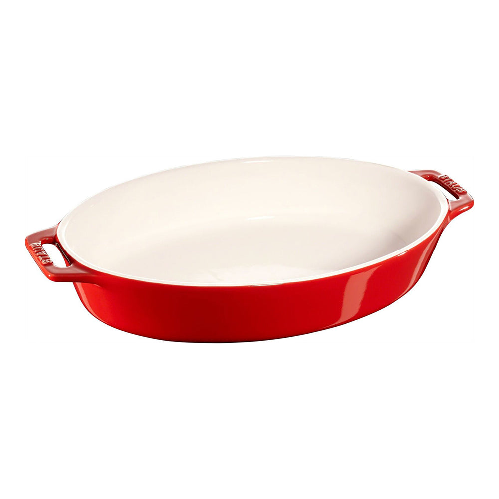 652073-staub-29cm-ceramic-oval-roasting-dish-w-handles-cherry