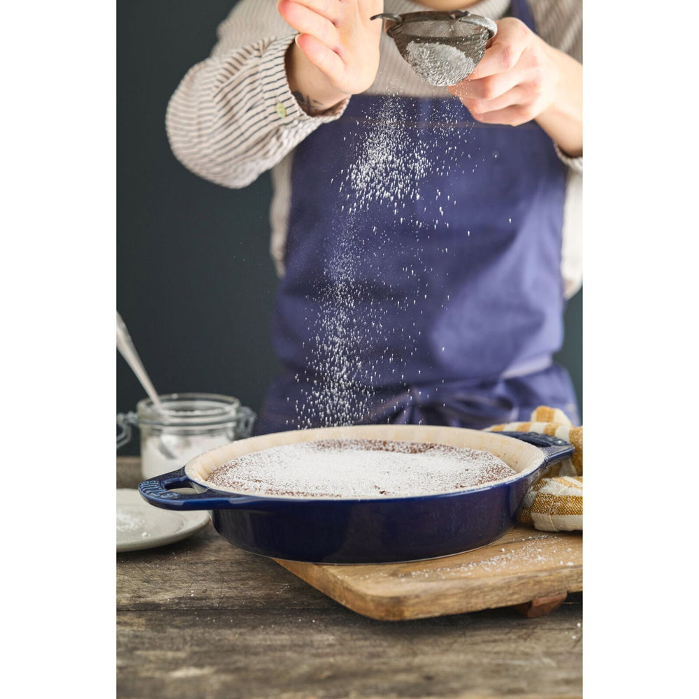 652163-staub-24cm-ceramic-round-pie-dish-oven-bakeware-dark-blue