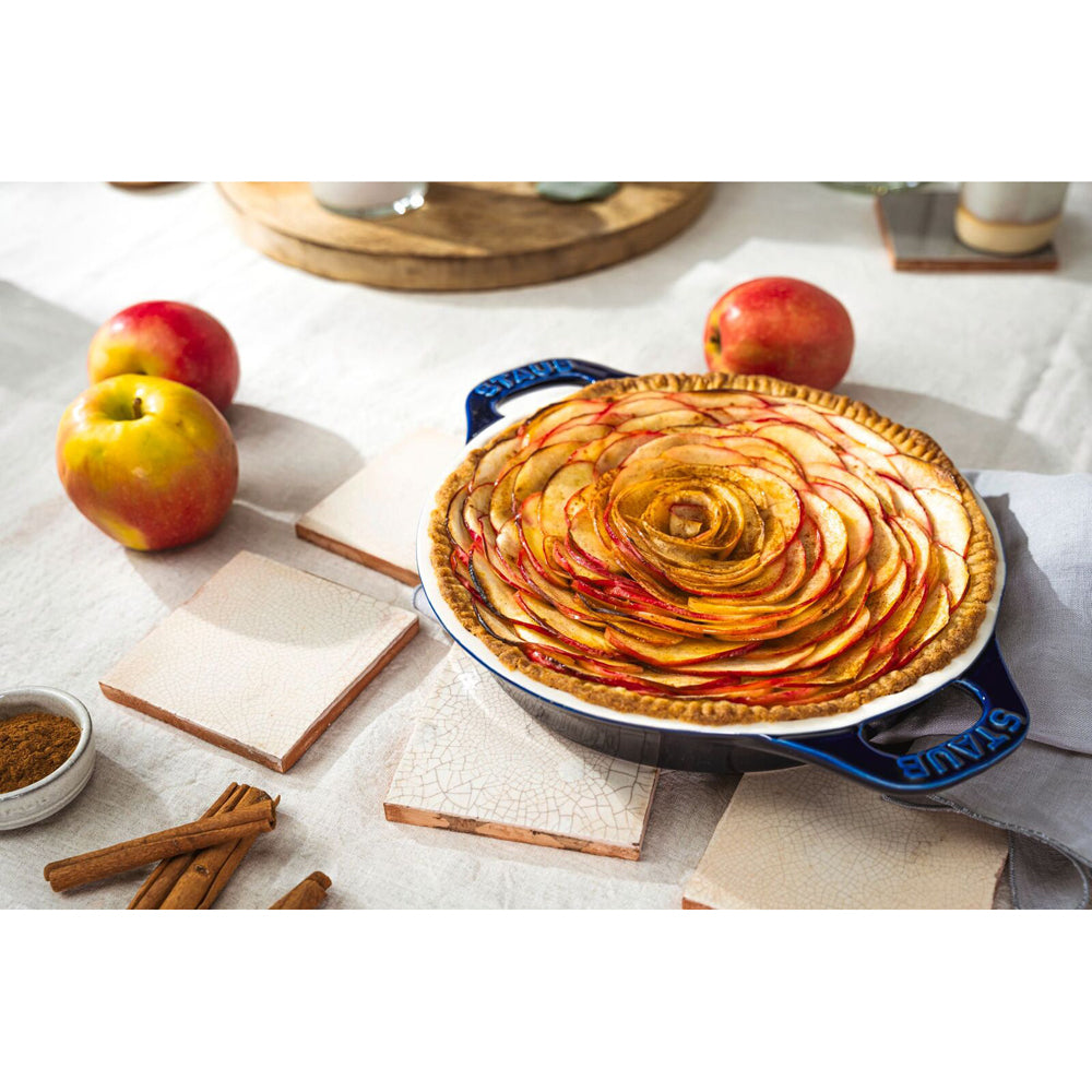 652163-staub-24cm-ceramic-round-pie-dish-oven-bakeware-dark-blue