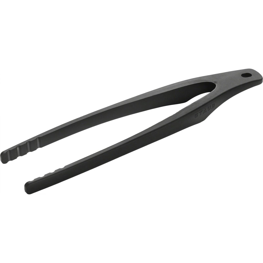 65381-staub-31cm-silicone-matte-tongs-cooking-utensil-brown