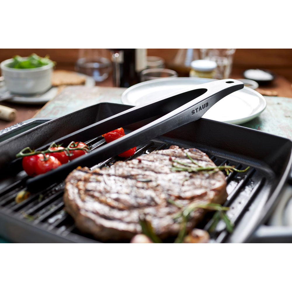 65381-staub-31cm-silicone-matte-tongs-cooking-utensil-brown