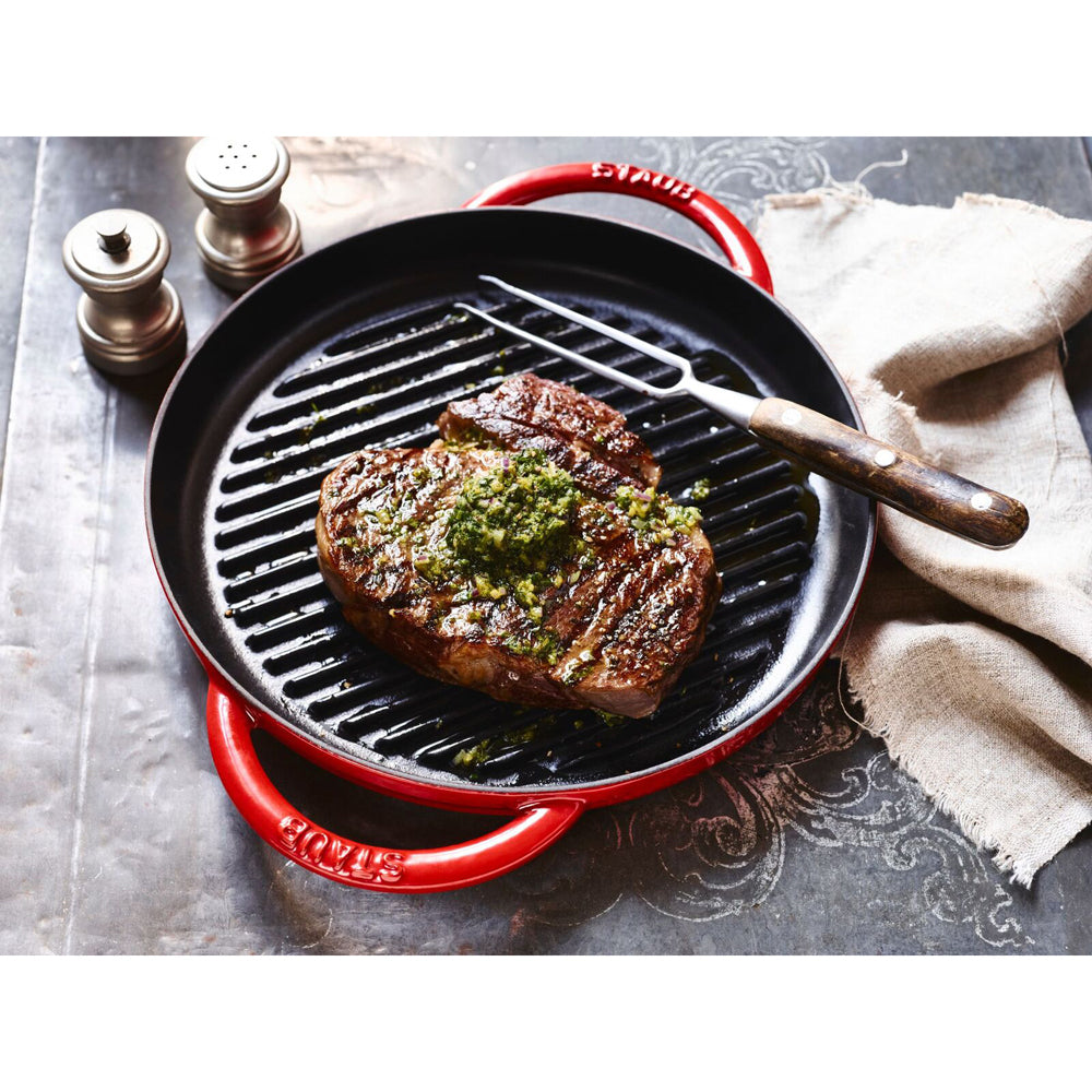 65540-staub-pure-round-26cm-cast-iron-grill-pan-cherry-red