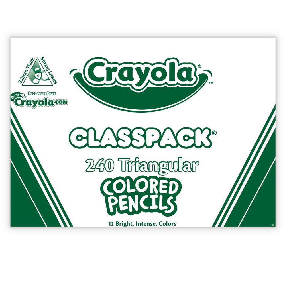 68-8214-240pc-crayola-kids-childrens-creative-triangular-pencil-classpack-36m