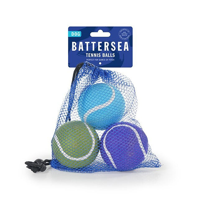 6918-3pc-rosewood-battersea-tennis-balls-pet-dog-fetch-outdoor-play-interactive-toy
