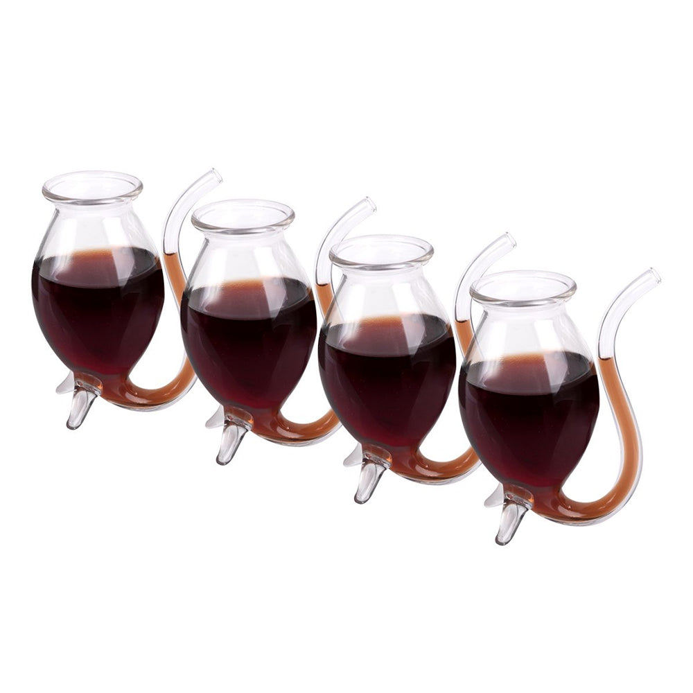 7017-4pc-bartender-75ml-hand-blown-port-sippers-bulb-shape-glassware-clear