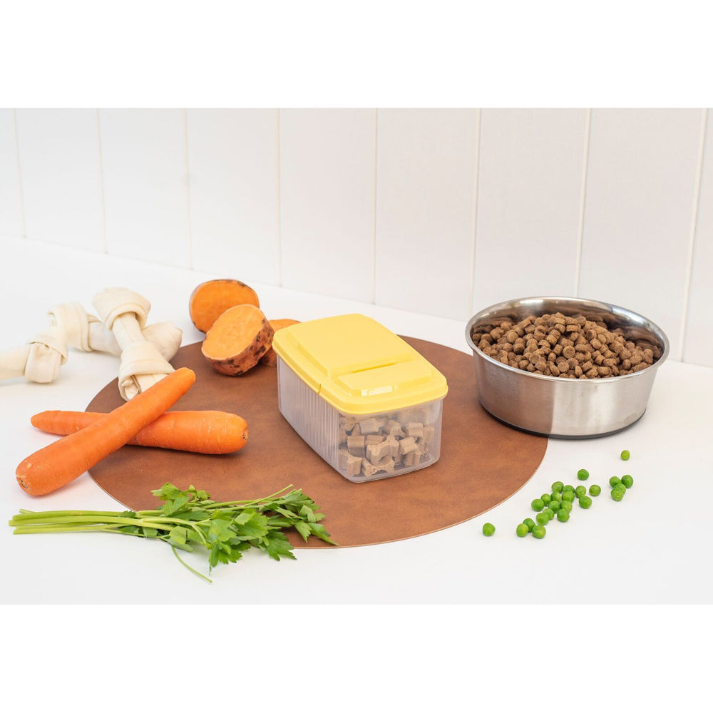 70855-lock-lock-750ml-cat-dog-pet-flip-top-lid-food-storage-container-yellow