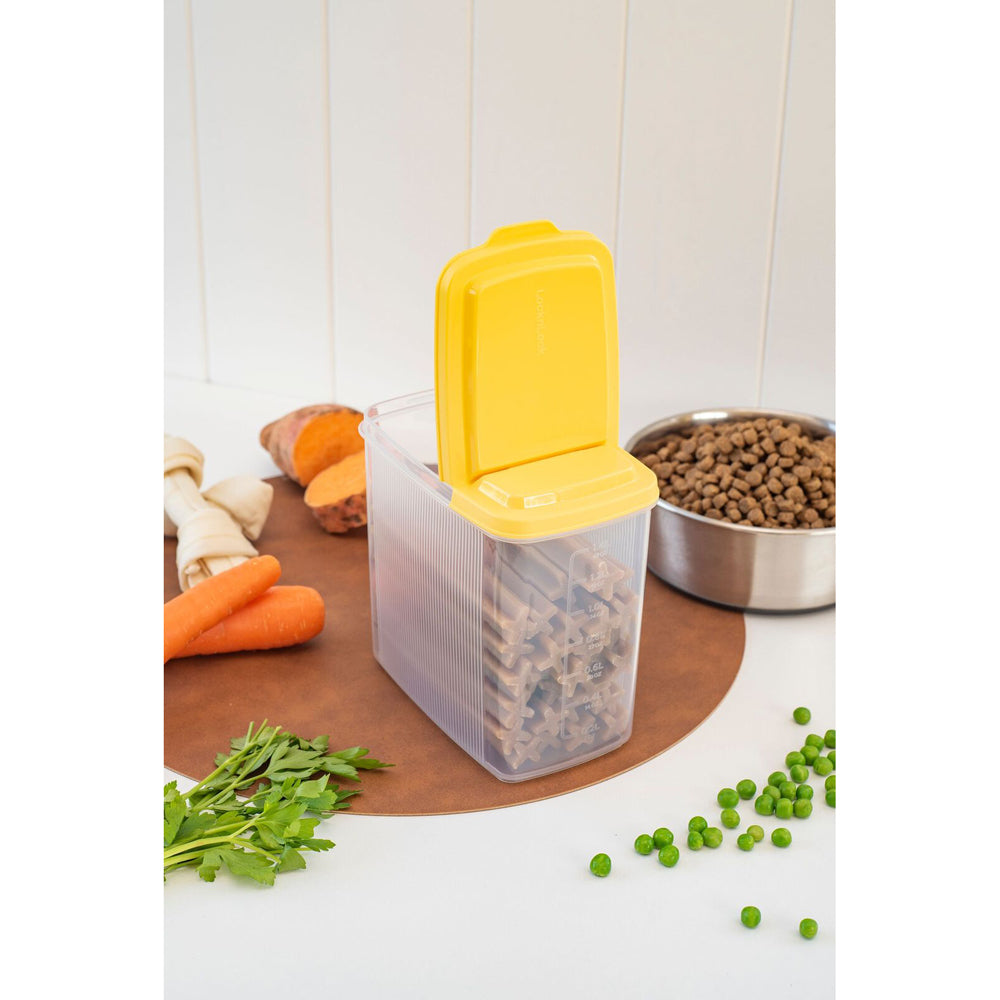 70856-lock-lock-1-6l-cat-dog-pet-flip-top-lid-food-storage-container-yellow