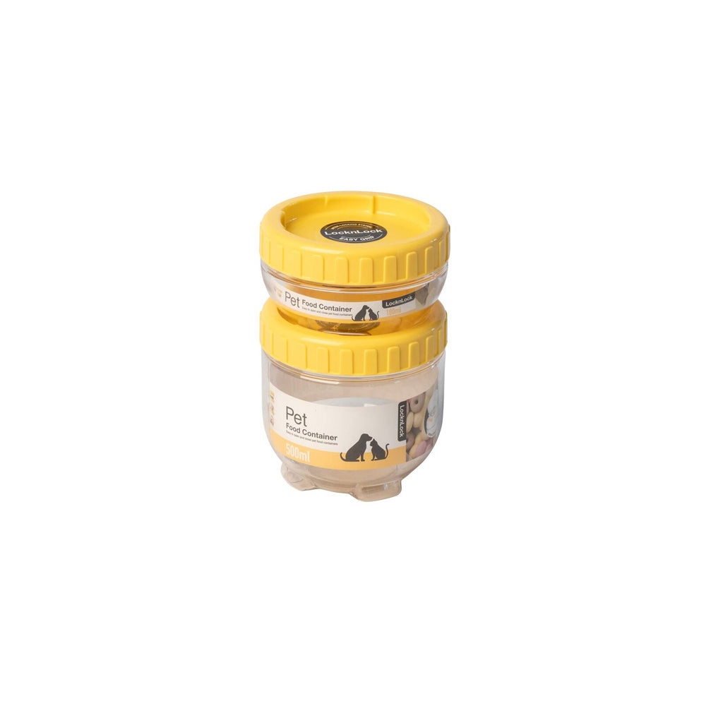 70880-lock-lock-500ml-airtight-cat-dog-pet-interlock-wet-dry-food-storage-ylw