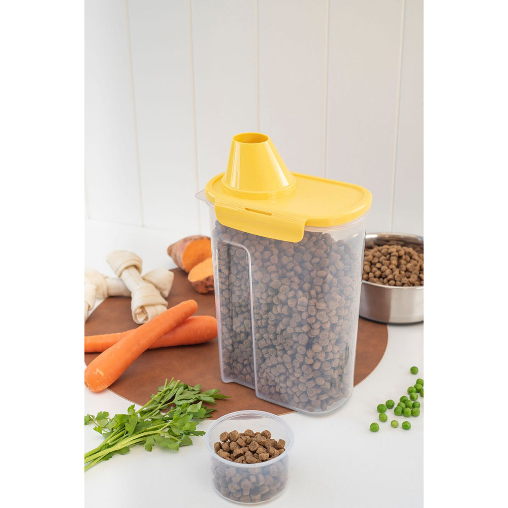 70890-lock-lock-2-4l-cat-dog-pet-food-storage-dispenser-w-easy-pour-lid-yellow