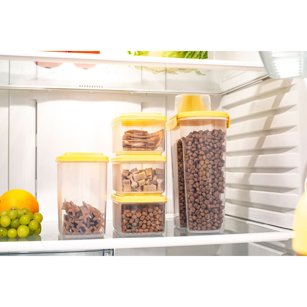 70895-5pk-lock-lock-airtight-cat-dog-pet-dry-wet-food-treat-container-set-ylw