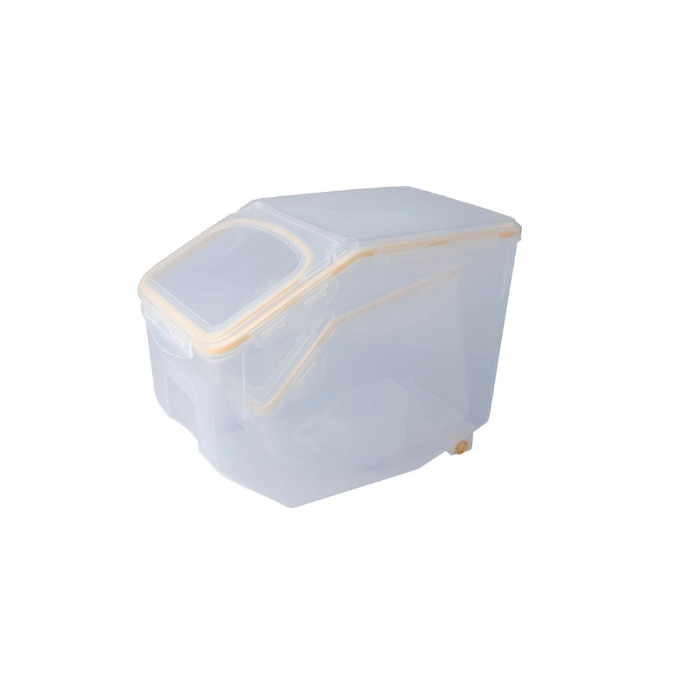 70896-2pk-lock-lock-cat-dog-pet-dry-food-storage-w-scoop-set-yellow