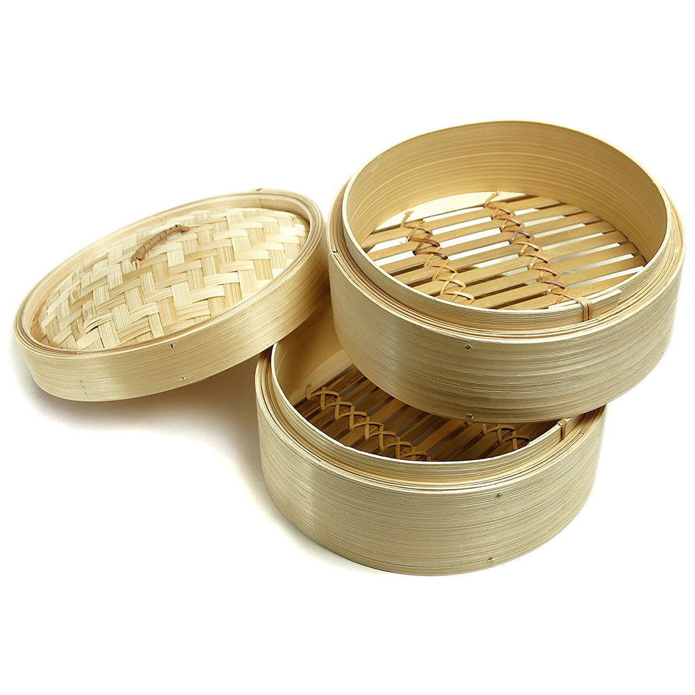 71031-ken-hom-excellence-2-tier-20cm-bamboo-steamer-brown