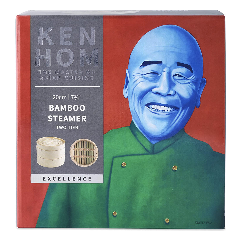 71031-ken-hom-excellence-2-tier-20cm-bamboo-steamer-brown