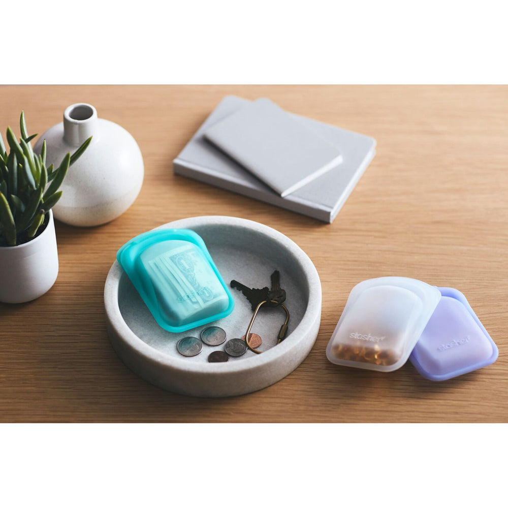 73010-2pc-stasher-silicone-118ml-18cm-reusable-sandwich-bag-clear-aqua