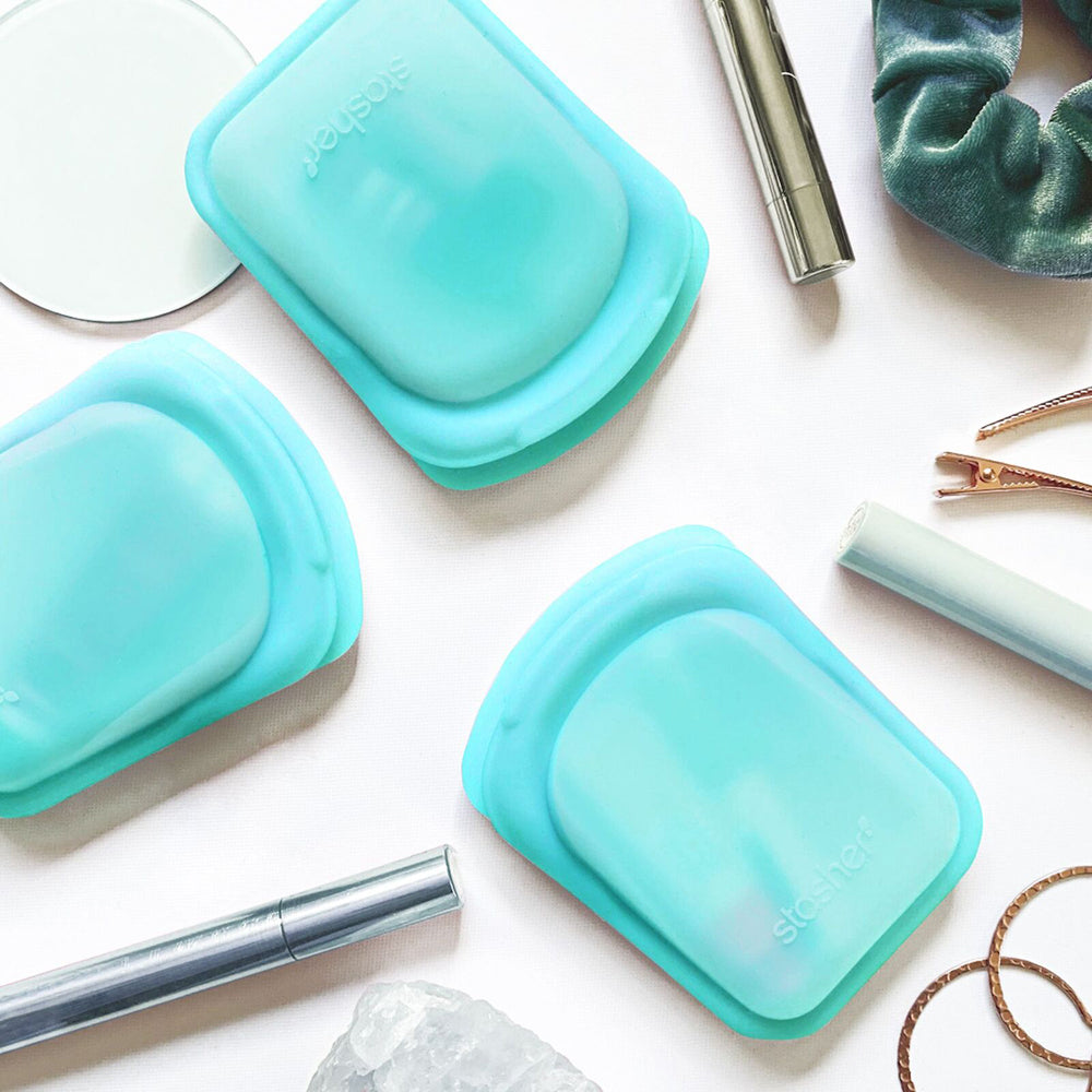 73010-2pc-stasher-silicone-118ml-18cm-reusable-sandwich-bag-clear-aqua