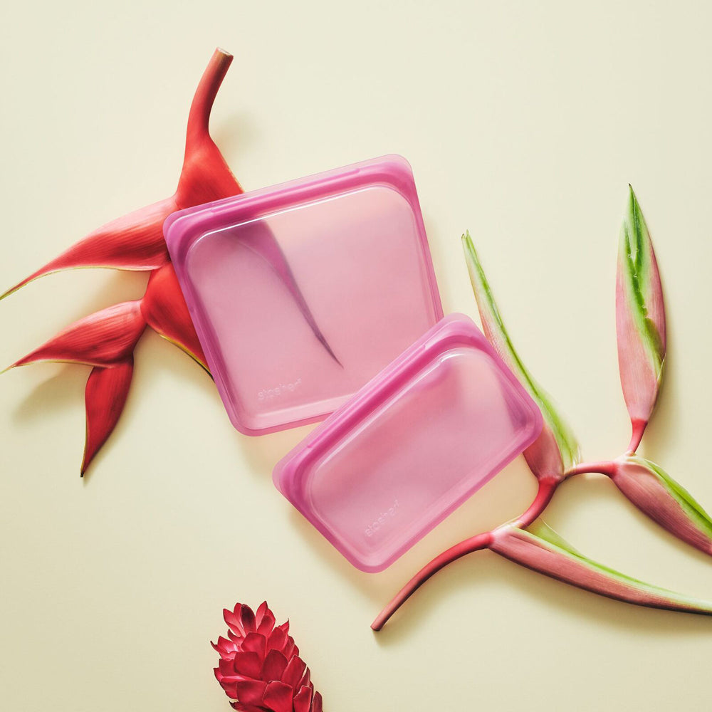 73070-stasher-355ml-19cm-silicone-snack-bag-reusable-food-storage-hibiscus