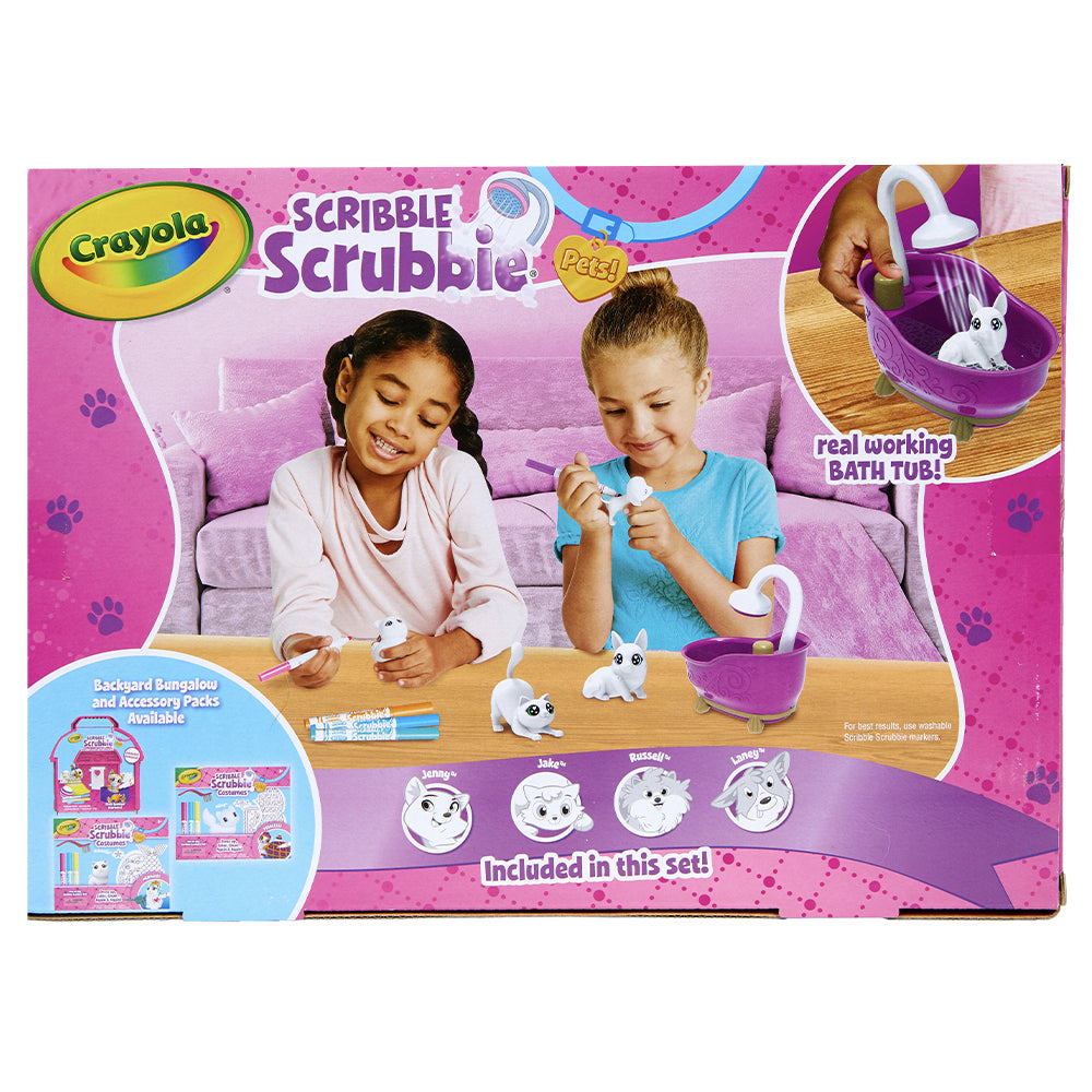 747442-12pc-crayola-scribble-scrubbie-bath-tub-playset-w-markerrs-toy-pets-kids-3y