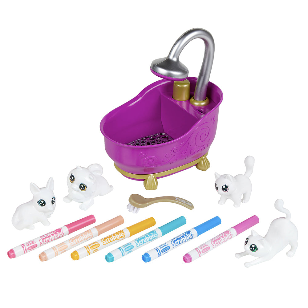 747442-12pc-crayola-scribble-scrubbie-bath-tub-playset-w-markerrs-toy-pets-kids-3y