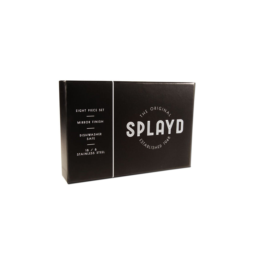 74060-8pc-splayd-black-label-18cm-stainless-steel-knife-spork-set-silver