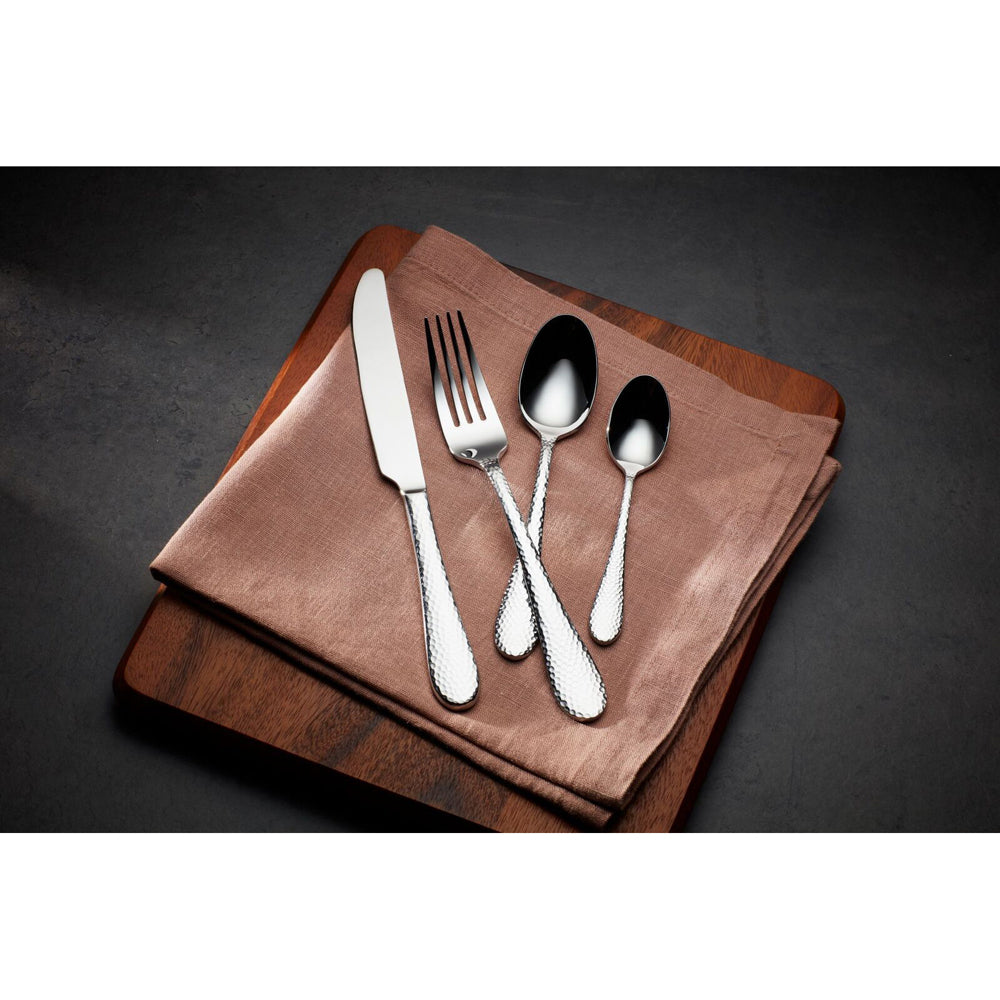 78485-16pc-oneida-tibet-hammered-stainless-steel-cutlery-set-silver