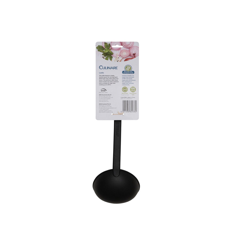 7850-culinare-bio-plastics-31cm-nylon-soup-ladle-white