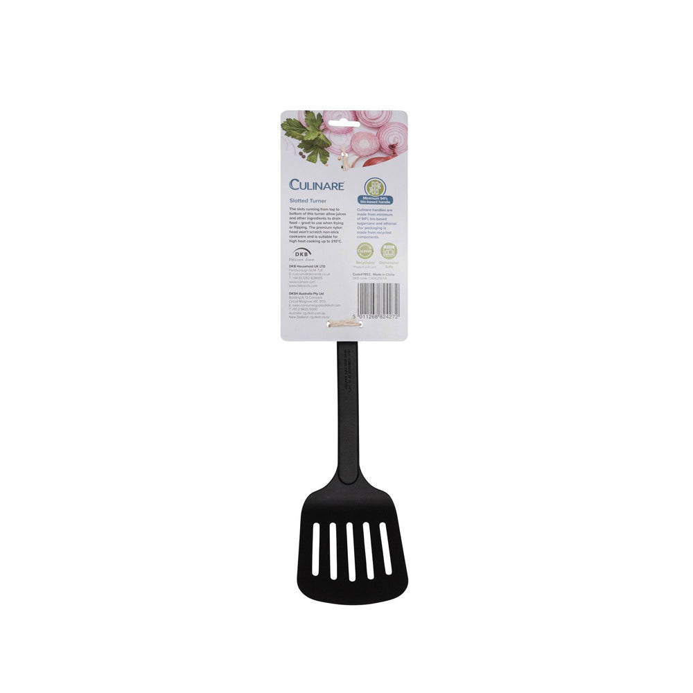 7853-culinare-bio-plastics-33cm-nylon-slotted-turner-white