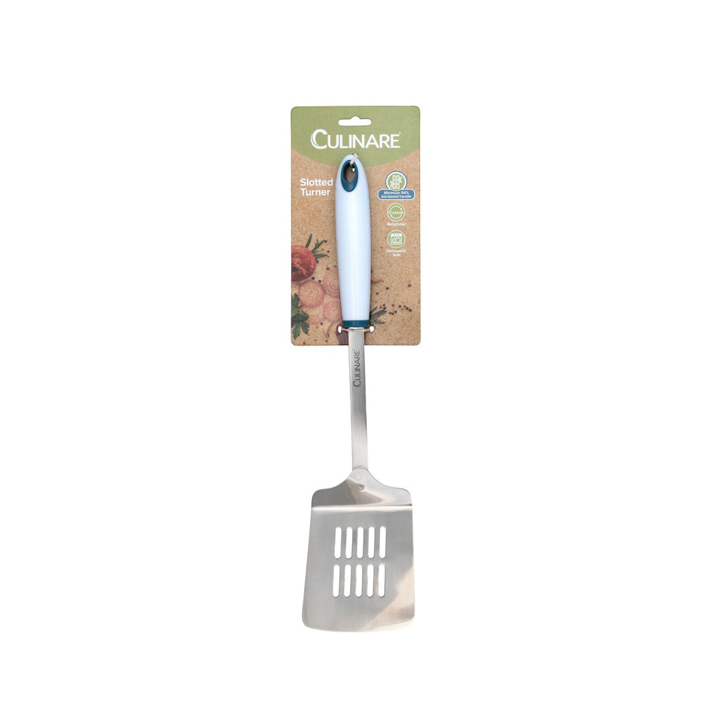 7859-culinare-bio-plastics-33-5cm-stainless-steel-slotted-turner-white