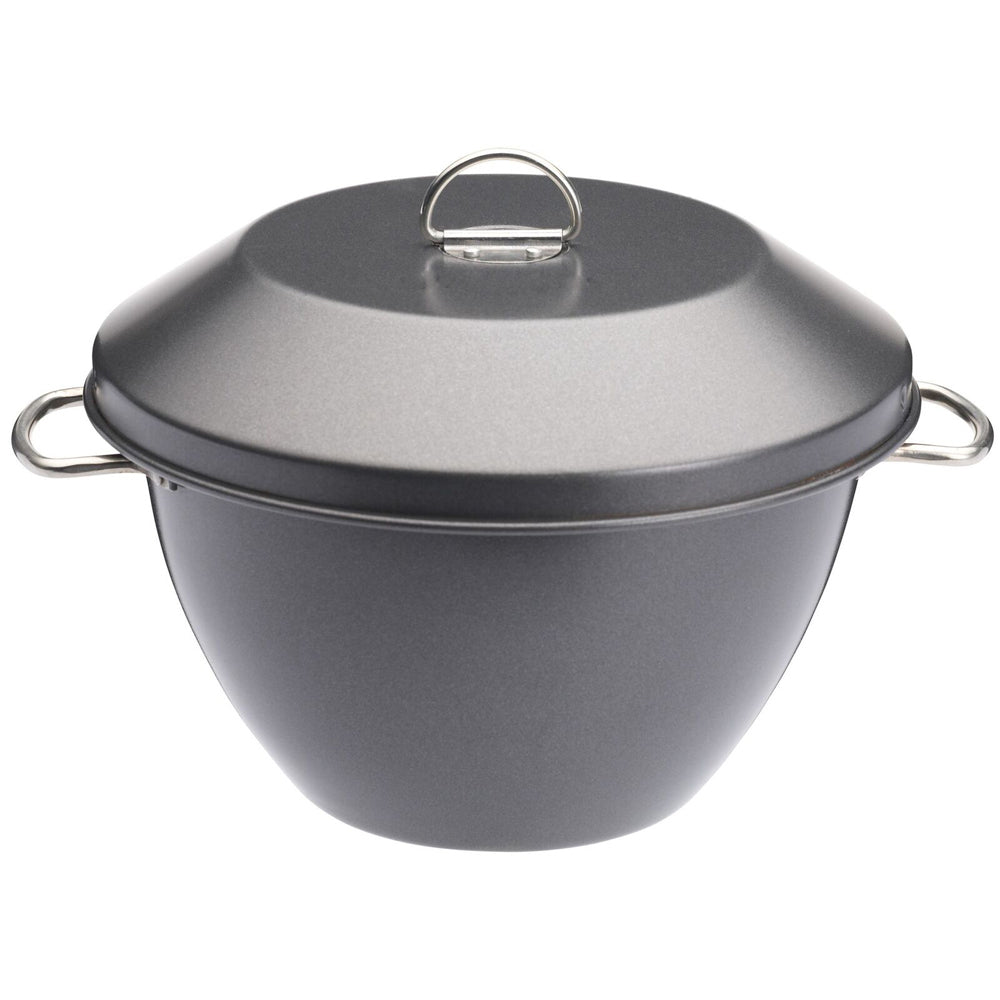 81042-mastercraft-heavy-base-2l-non-stick-pudding-steamer-w-cover-handle-grey