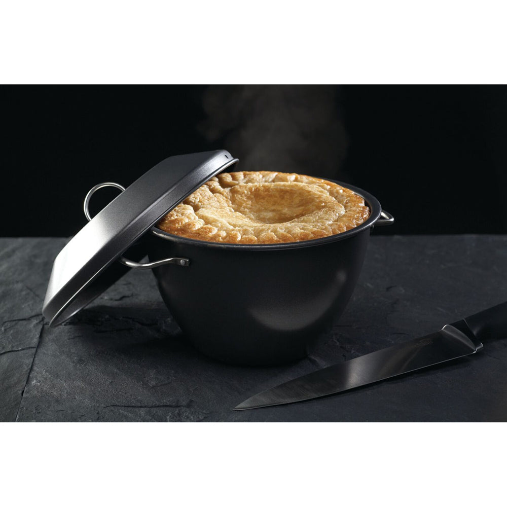 81042-mastercraft-heavy-base-2l-non-stick-pudding-steamer-w-cover-handle-grey