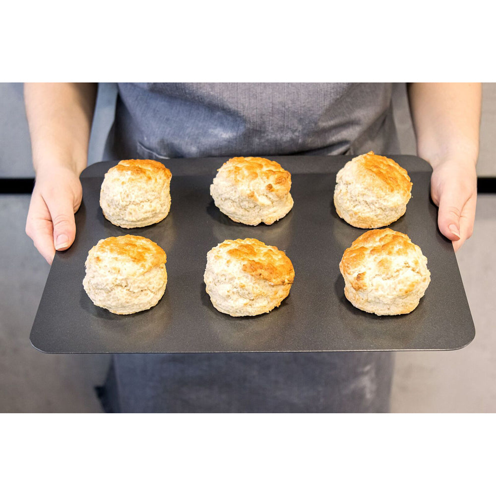 81108-mastercraft-35x28cm-heavy-base-baking-sheet-grey