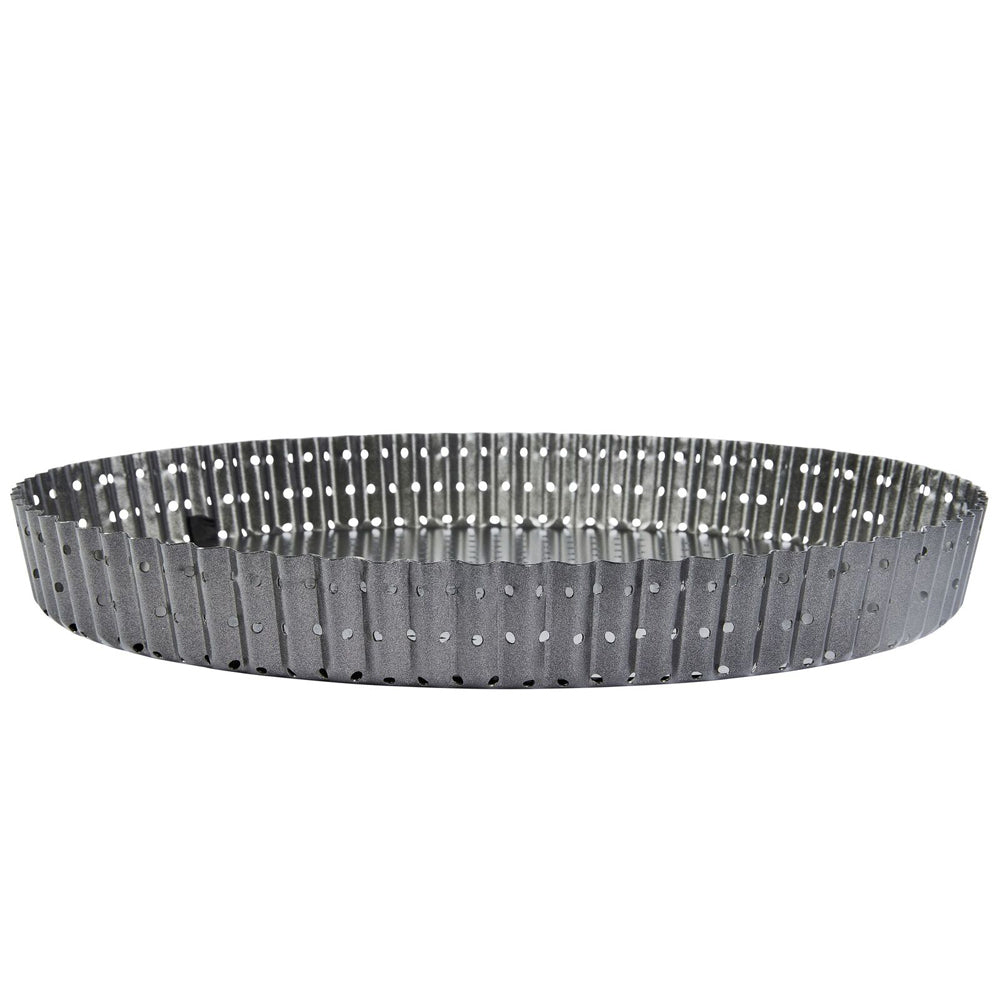 81207-mastercraft-crusty-bake-30cm-loose-base-round-flan-quiche-pan-black