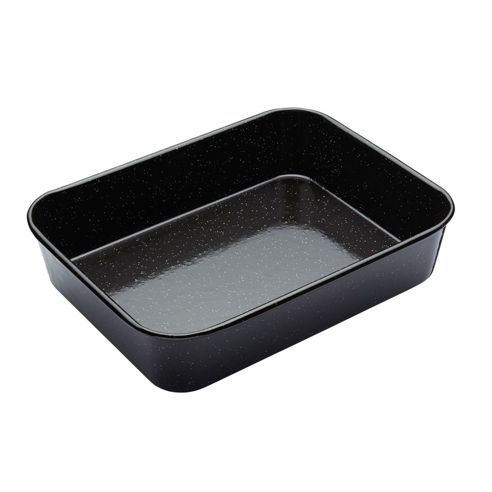 81253-mastercraft-pro-vitreous-34x26cm-enamel-roasting-pan-black