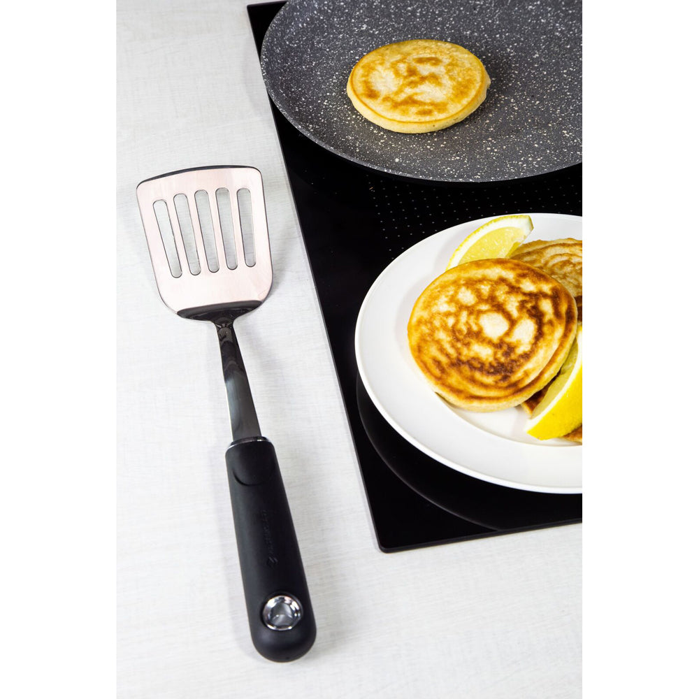 81500-mastercraft-soft-grip-35-5cm-stainless-steel-slotted-turner-black